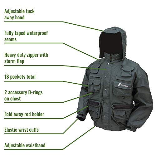 FROGG TOGGS Waterproof Cascades Sportsman's Pack Jacket