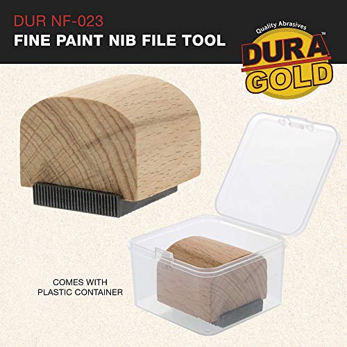 Dura-Gold Fine Paint Nib File Tool for Auto Car Paint Repair